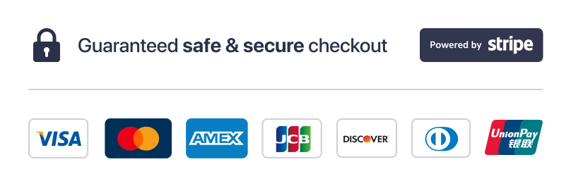 safe & secure payments